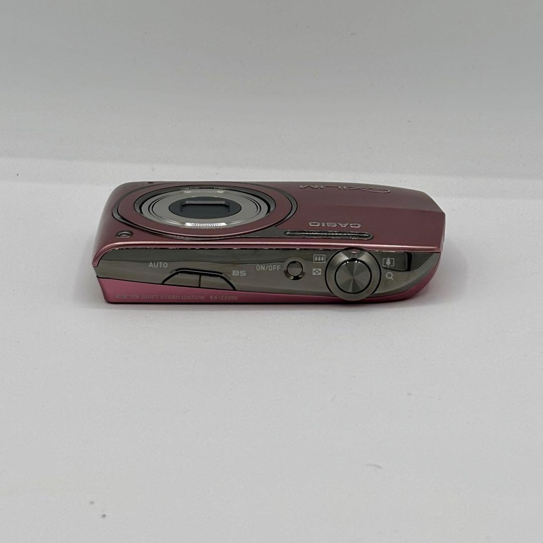 【極美品】CASIO EX-Z2300 ピンク コンパクトデジタルカメラ 動作品