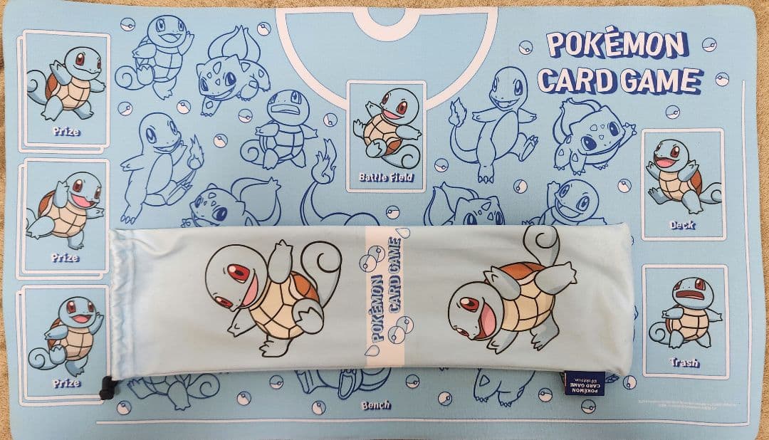 ポケモンカードゲーム ゼニガメ プレイマット 韓国限定