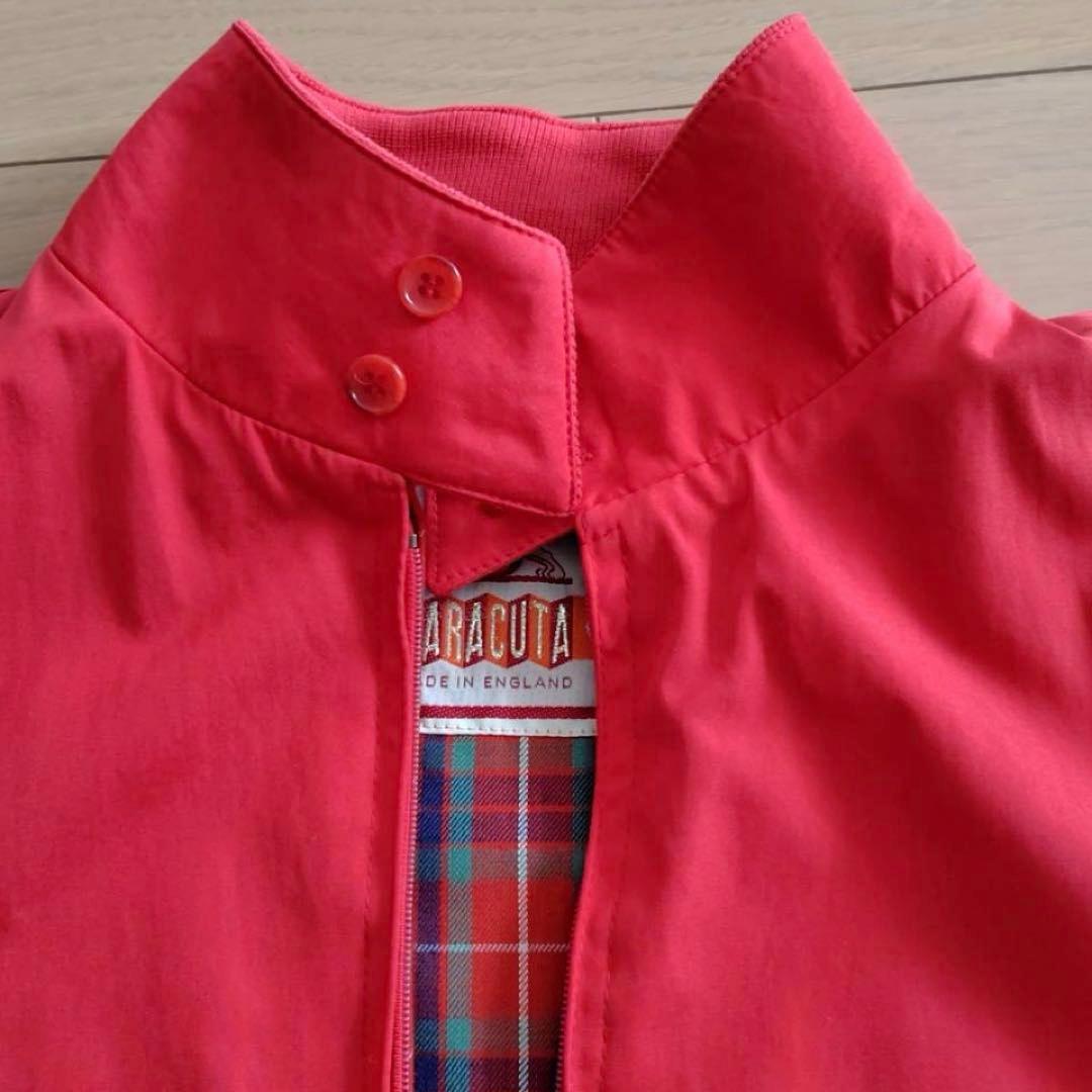 BARACUTA バラクータ　G9 ハリントンジャケット　レッド　サイズ38
