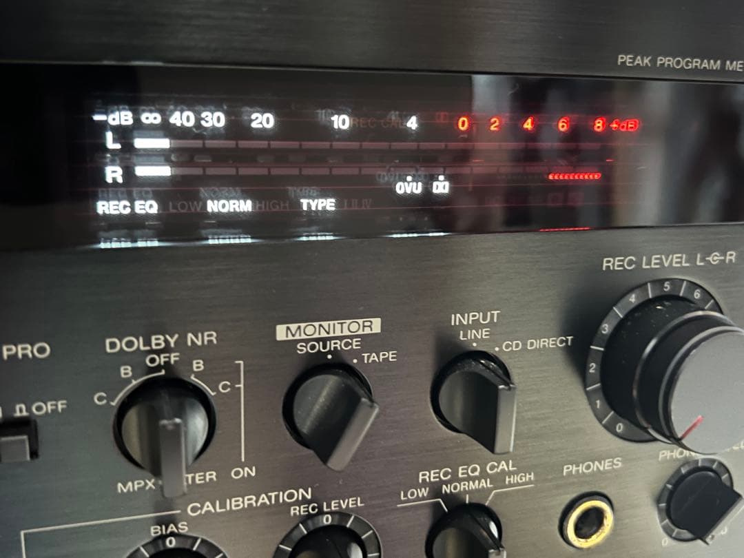 美品！SONYソニーTC-333ESGバブル全盛期の熟成3ベッドカセットデッキ