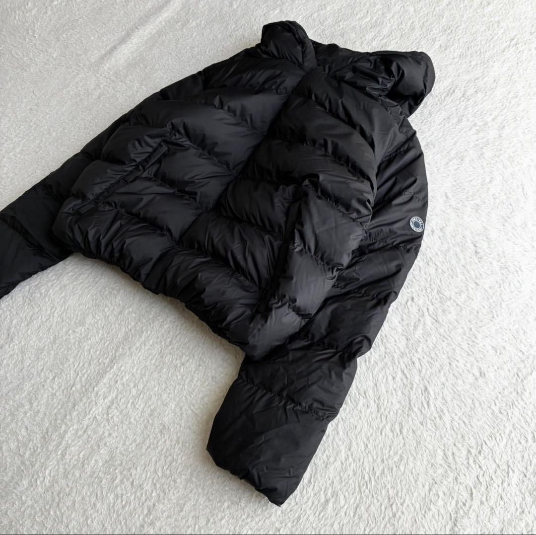 美品 オーシバル Bshop フード付き ダウンジャケット 24AW 黒