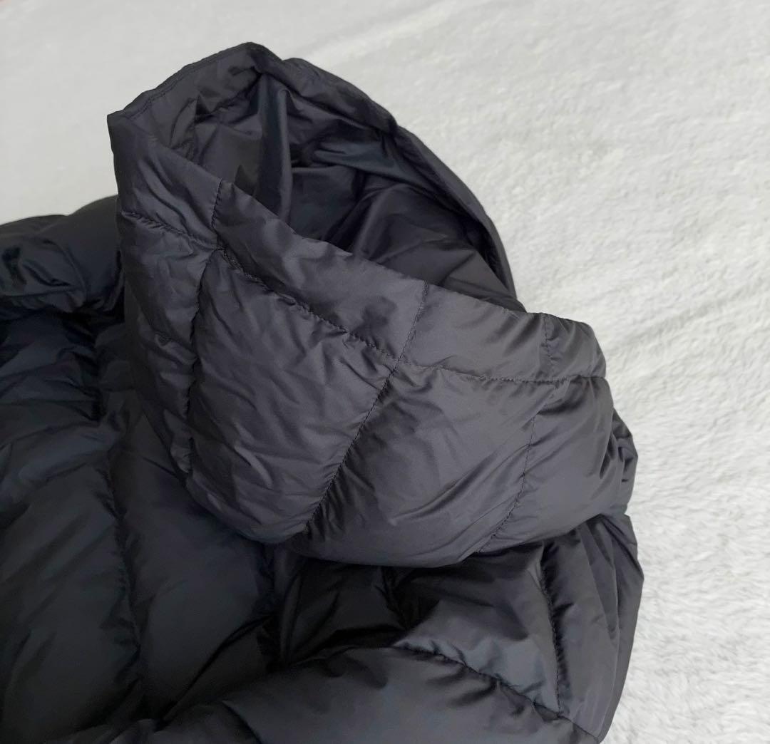 美品 オーシバル Bshop フード付き ダウンジャケット 24AW 黒