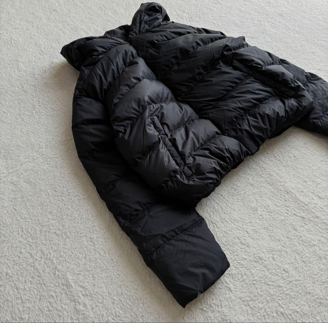 美品 オーシバル Bshop フード付き ダウンジャケット 24AW 黒