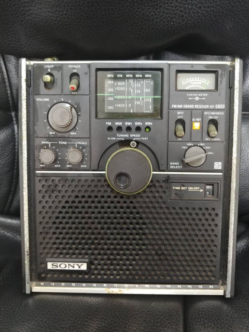 SONY IC-5800 FM/AMラジオ受信機