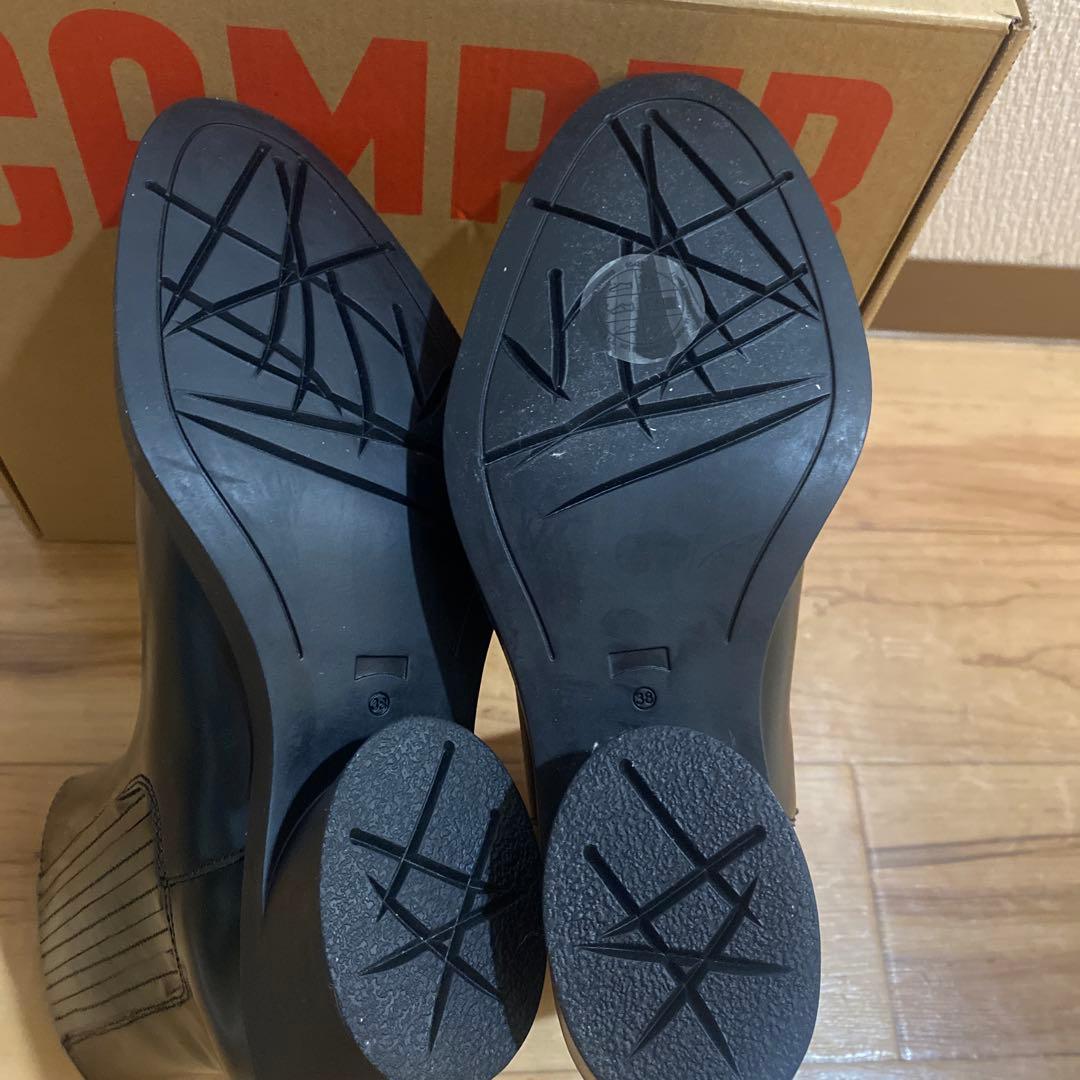 CAMPER ブラック ショートブーツ本革値下げ中‼️21800〜⬇️⬇️⬇️⬇️
