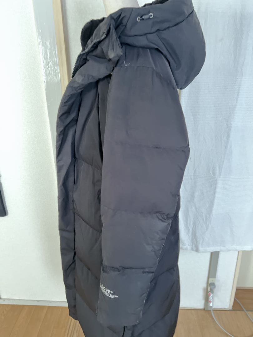 美品THE NORTH FACE ロングダウンジャケット ブラック