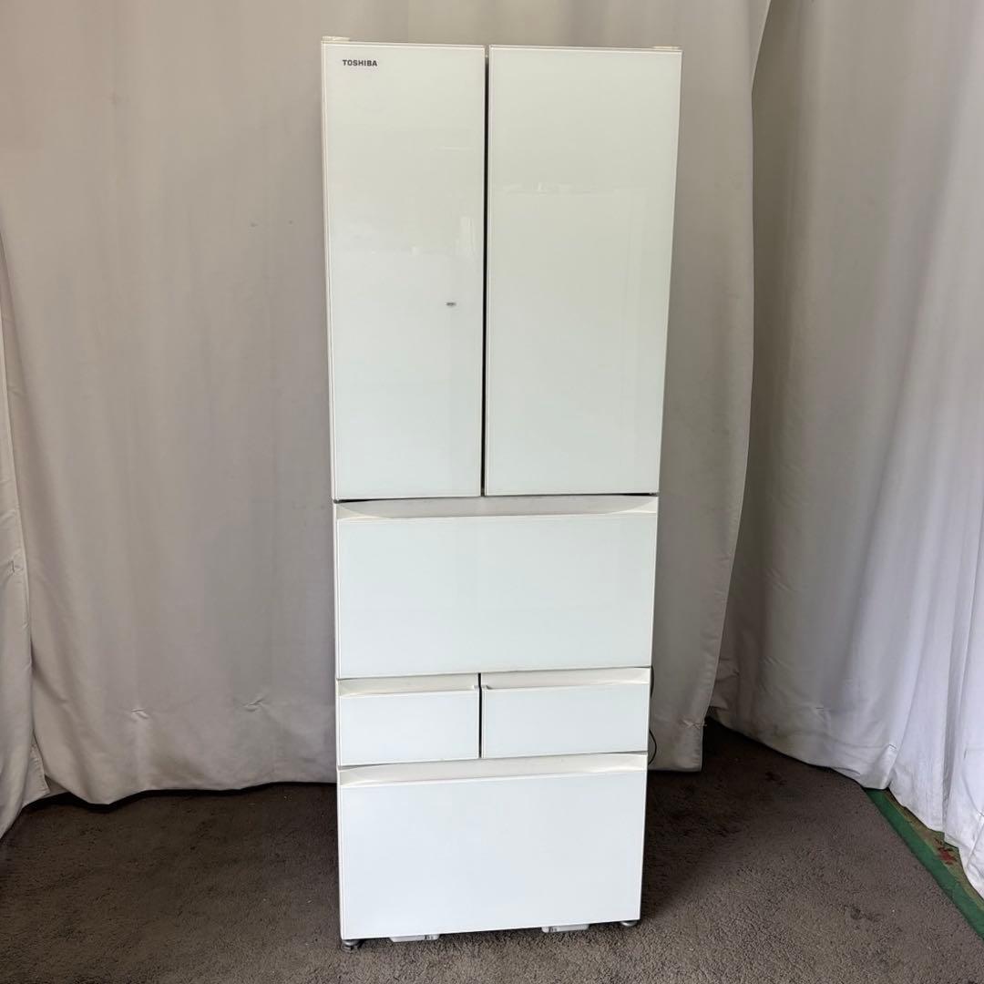 144❤️　冷蔵庫　東芝　400ℓ〜500ℓ　大型　綺麗　フレンチドア　設置無料