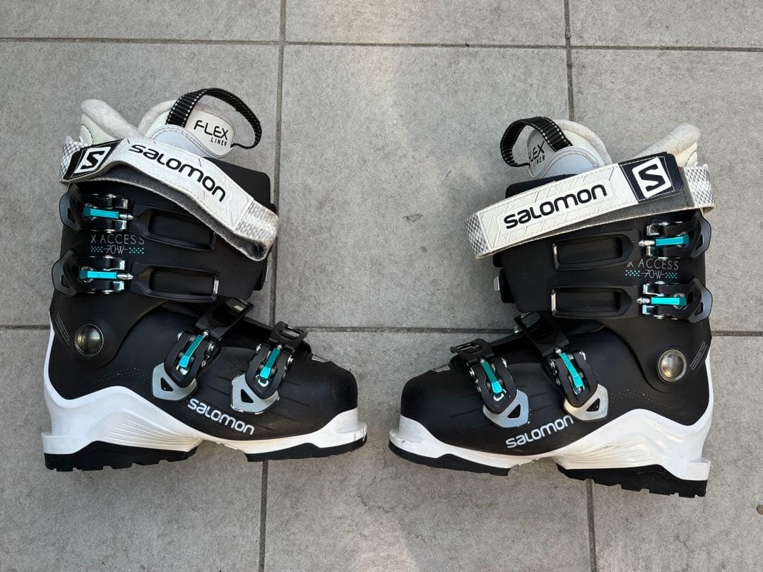 スキー板ビンディングブーツ3点セットレディース161cm 、23.0cm