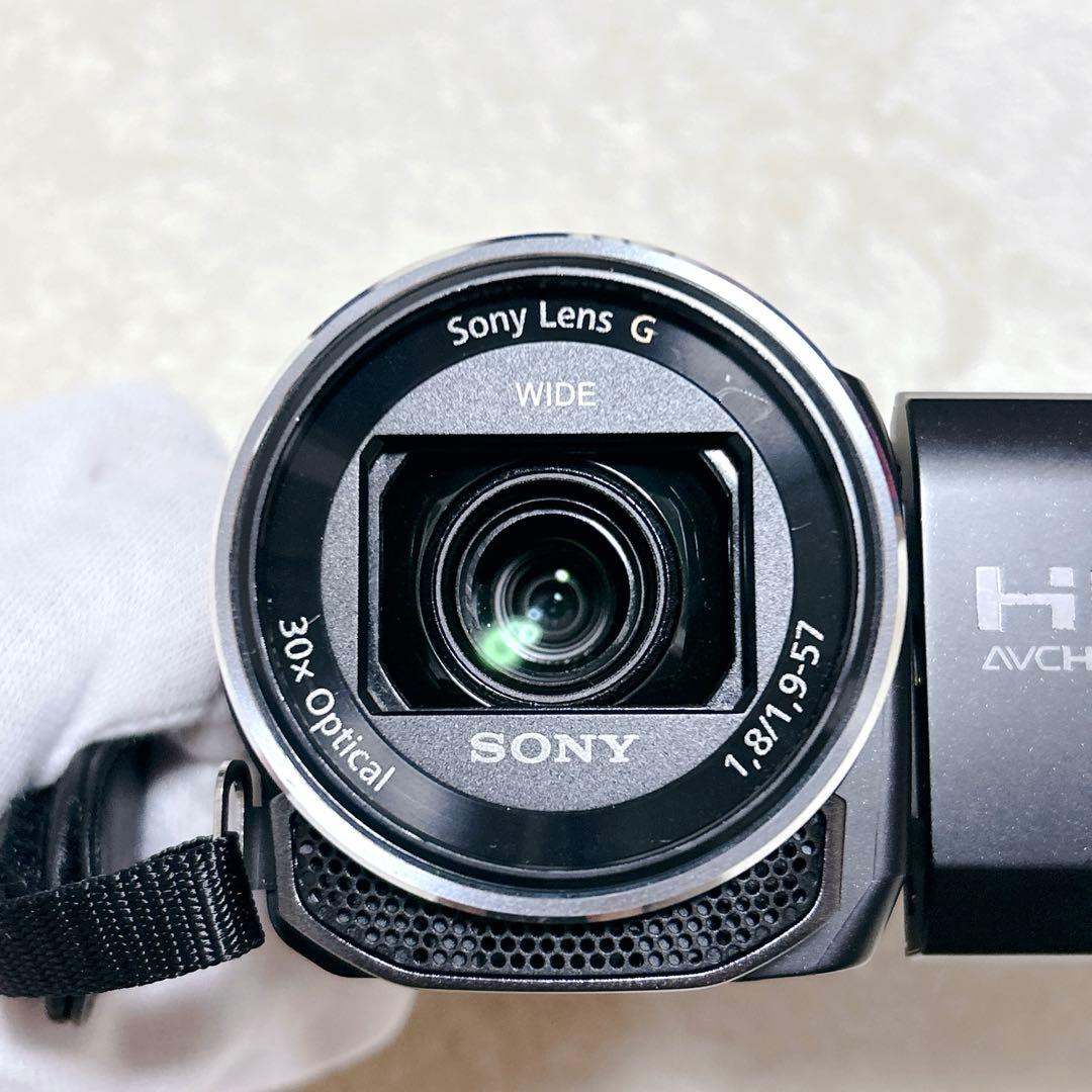 ✨美品✨ SONY HDR-CX535 ビデオカメラ　動作品 ブラック 黒