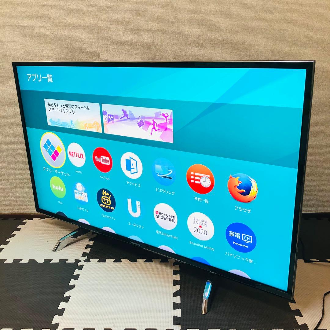パナソニック 4K液晶テレビ TV VOD対応 43インチ スマートテレビ 美品