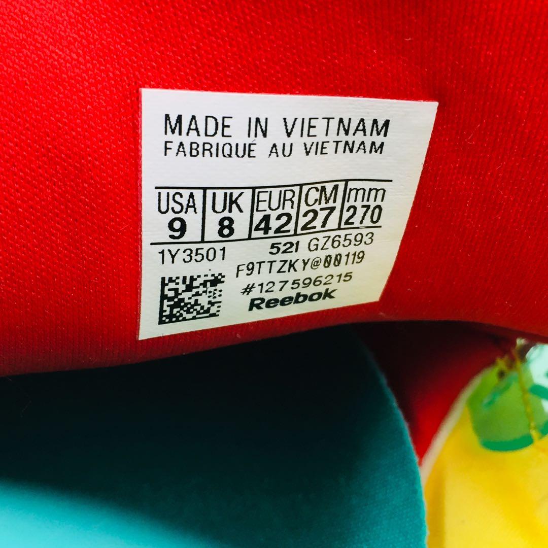 【タグ付未使用】リーボック×アディダス インスタポンプフューリー スニーカー27