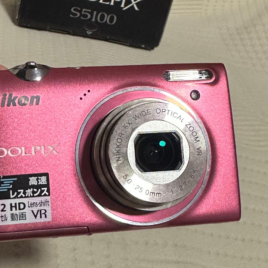 Nikon ニコン COOLPIX クールピクス S5100 ピンク デジカメ
