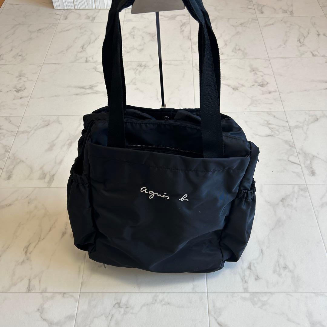 美品☆アニエスベー 大容量 マザーズバッグ 2way