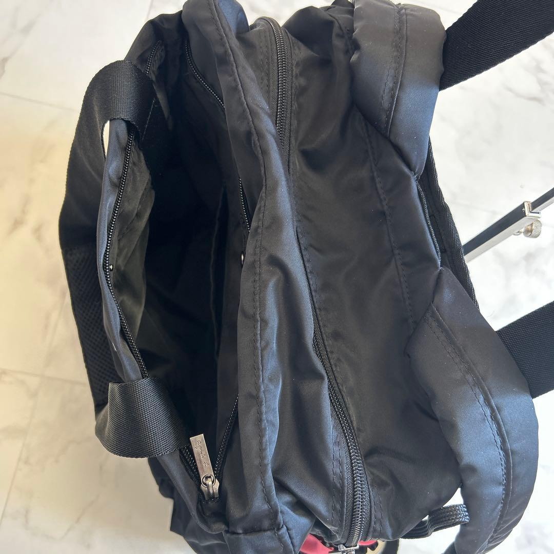 美品☆アニエスベー 大容量 マザーズバッグ 2way