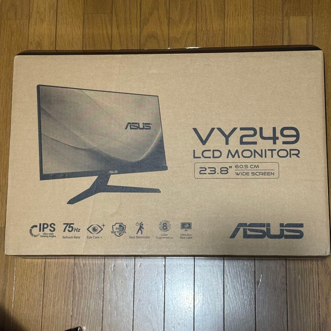 【ほぼ未使用】ASUS VY249HE [23.8インチ ブラック]