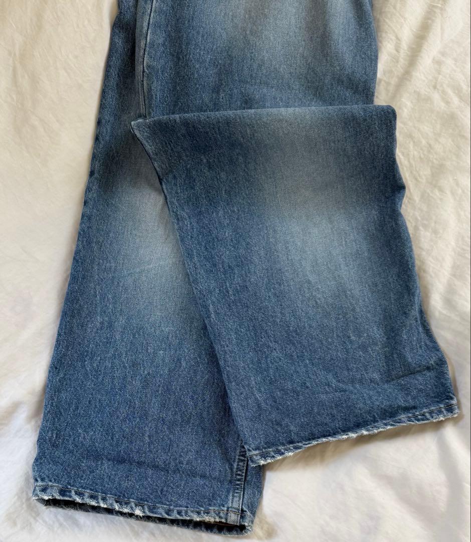 パンツ ok.soon origina wide denim size2