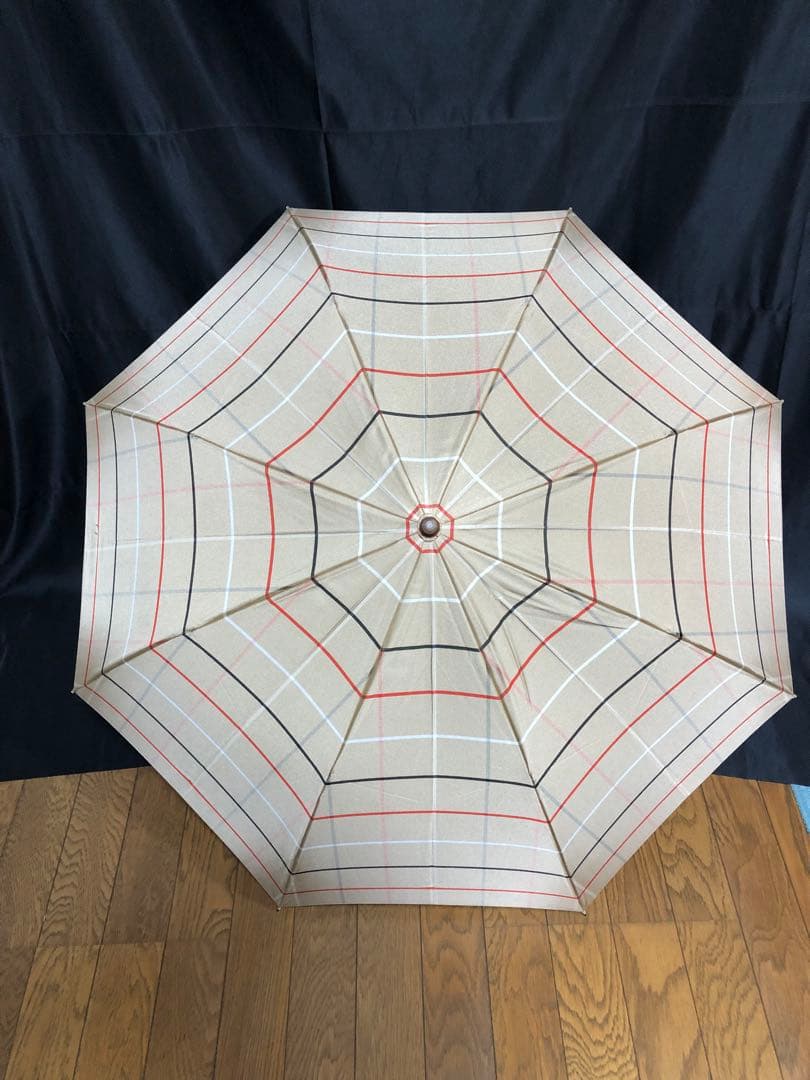 Burberrys 折りたたみ傘 チェック柄男女セット