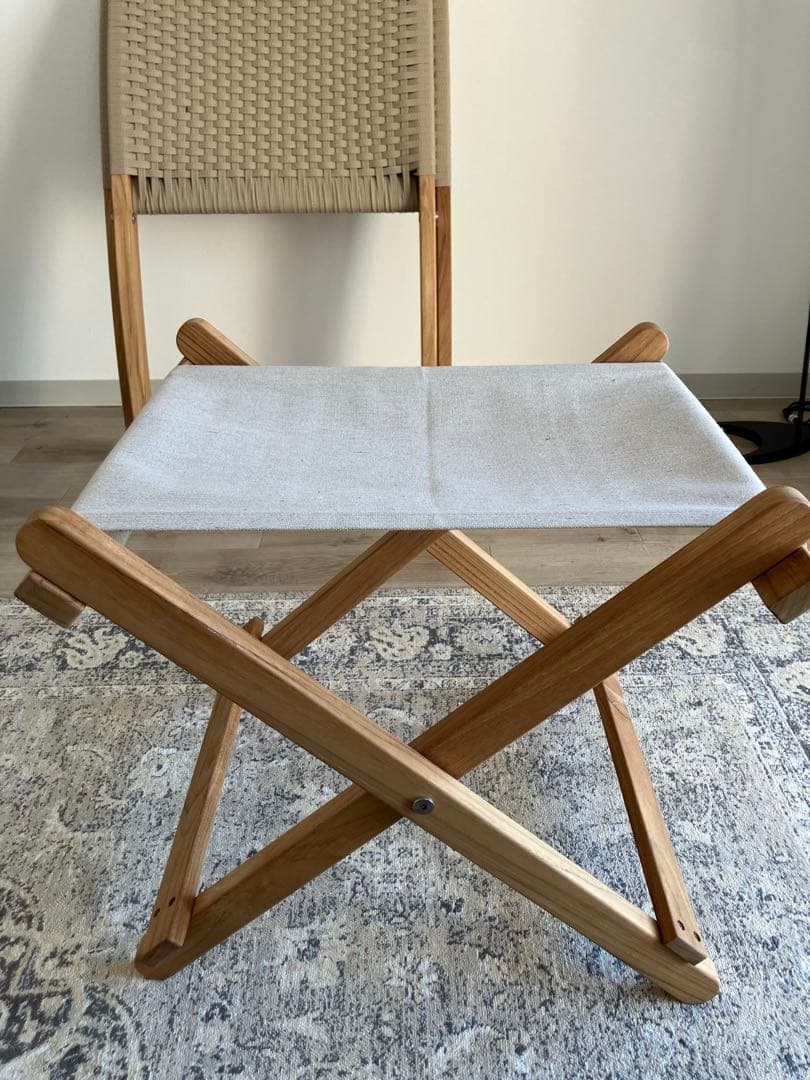 n*i様 BM5768フットスツール & BM1069トレー アウトドア