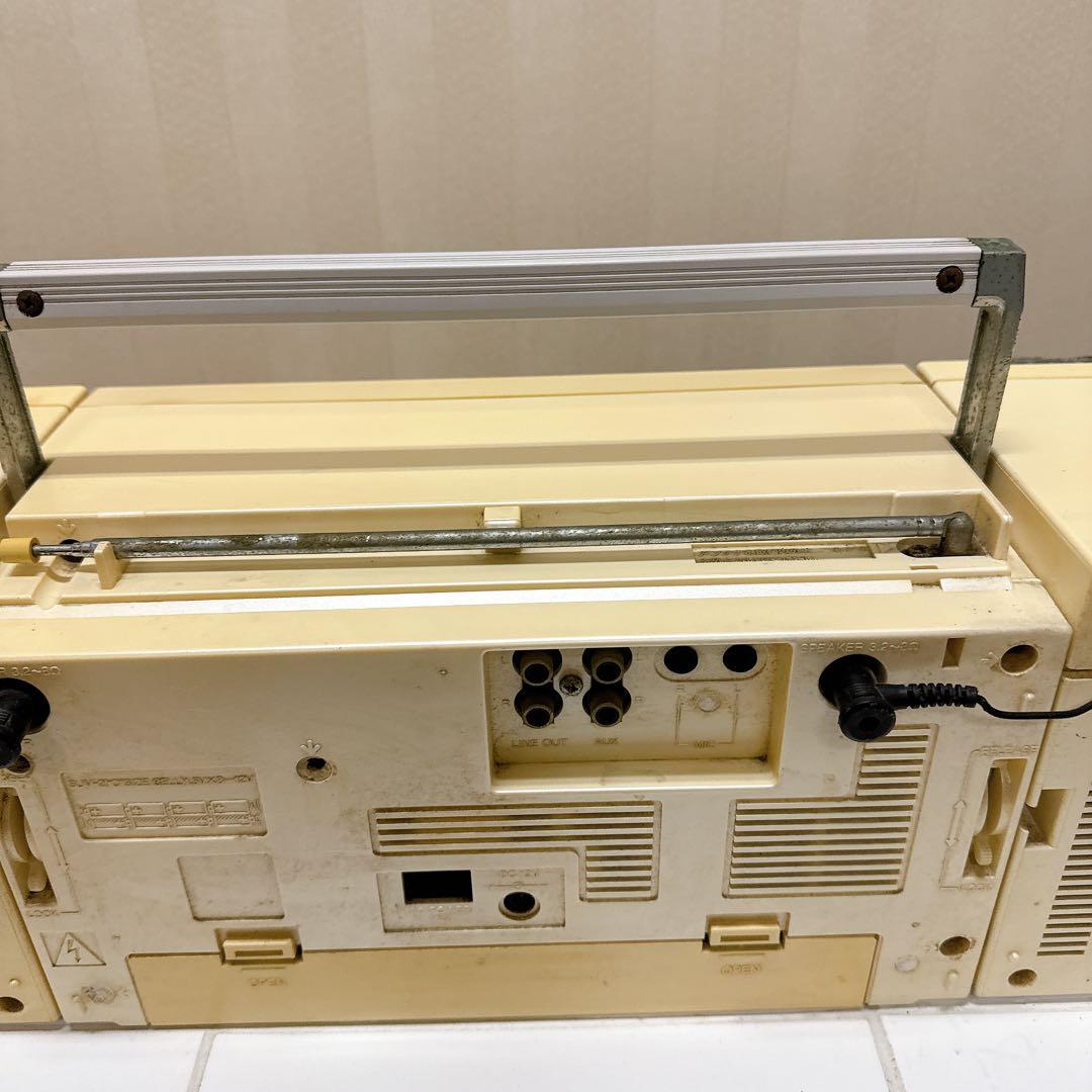 TOSHIBA RT-SX3 分離型ラジカセ 通電 ラジオOK 昭和レトロ