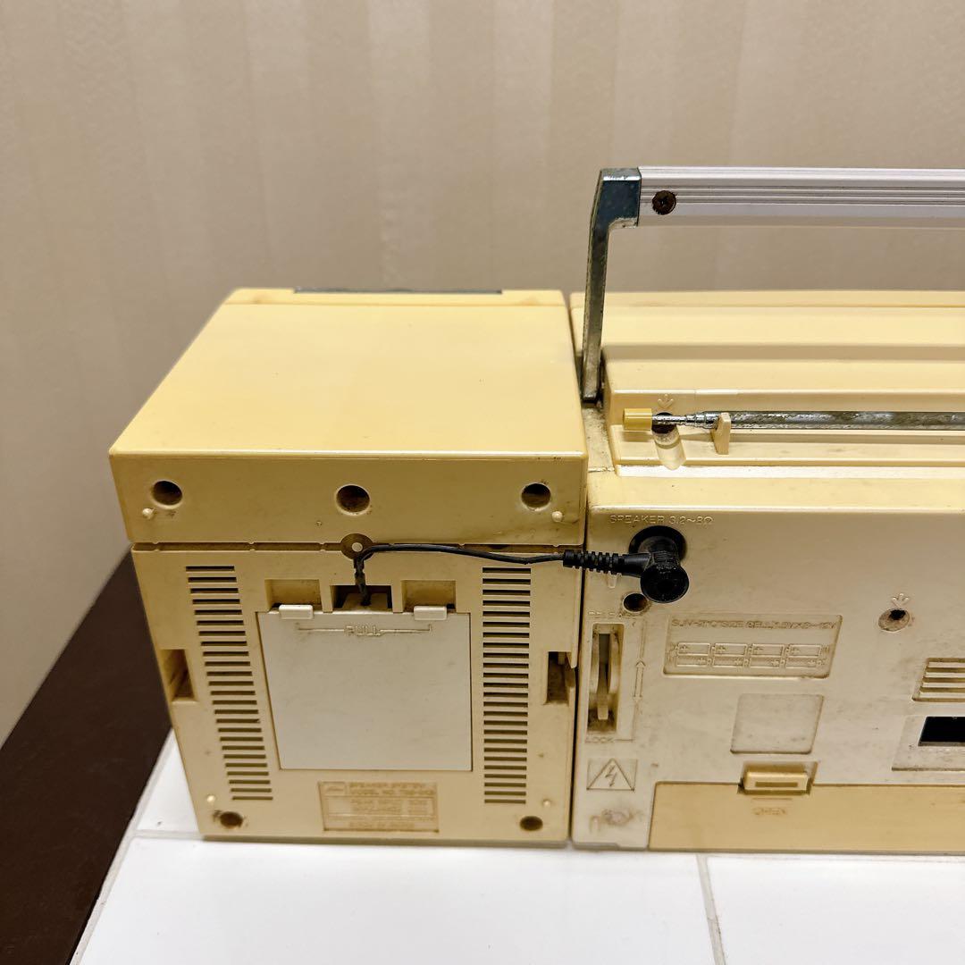 TOSHIBA RT-SX3 分離型ラジカセ 通電 ラジオOK 昭和レトロ