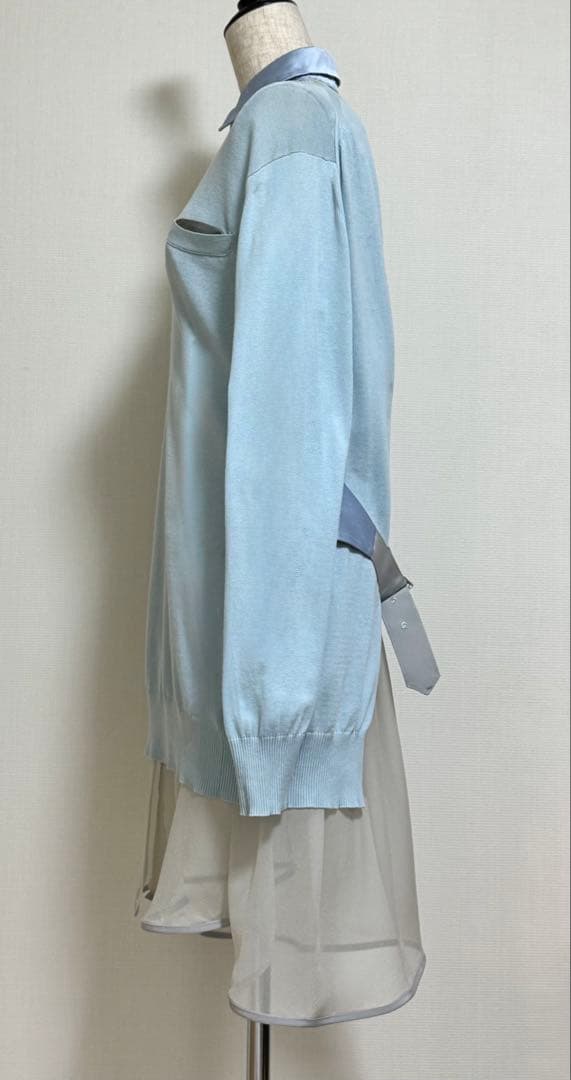 Sacai サカイ 2セットレイヤードニット【合馬公式アカウント】