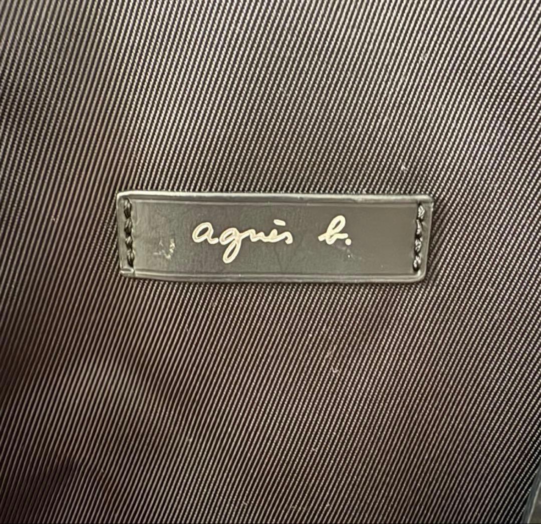 agnes.b VOYAGE 2wayボストンバッグ ナイロン 南京錠 黒