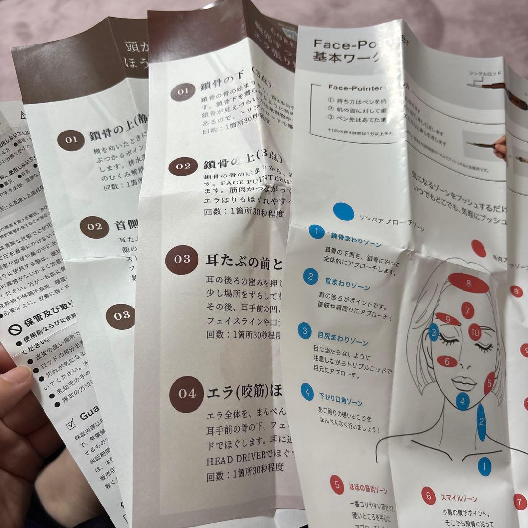 【限定】Face PointerⅡ（クリムゾンレッド）特別ポーチセットテキスト付