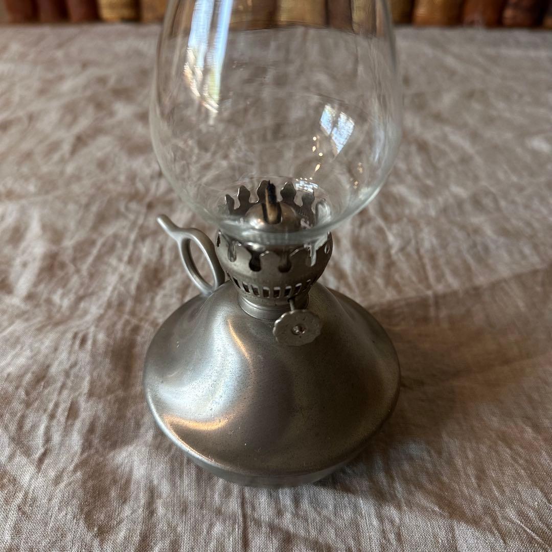 アンティーク/ ビンテージ / オイルランプ ランタン / キャンプ アウトドア