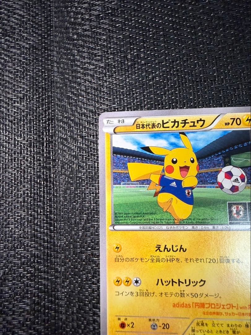 ショート経験者　日本代表のピカチュウ