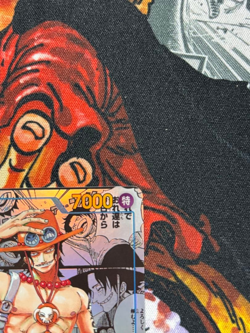 ポートガス・D・エース　スーパーパラレル　コミパラ