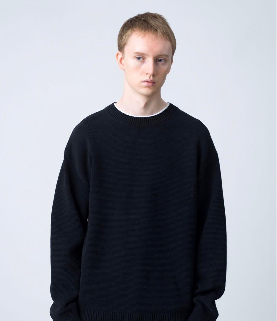 試着のみ　クリーニング済みRHC ニットセーター　ブラック　 L 近年モデル