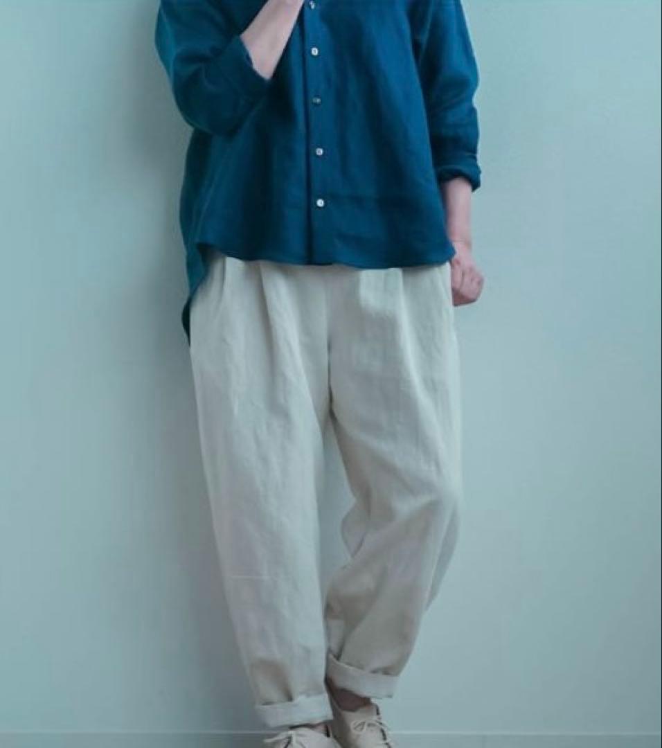 ★mar さま専用★wafu.リネンデニム　白＆ペチパンツ白