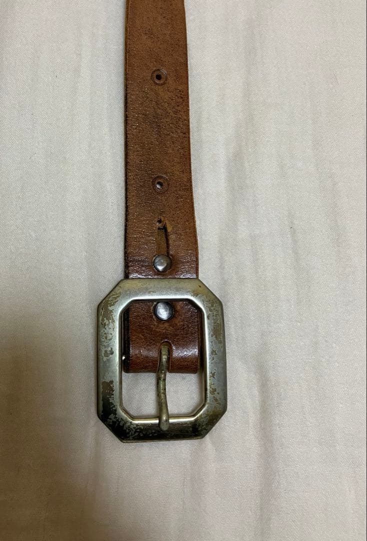 RRL BELLINGHAMベルト 34 イタリア製　ブラウン　ラルフローレン