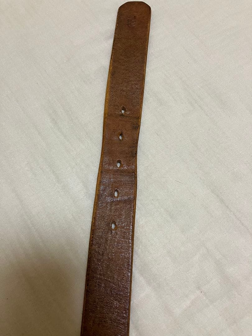 RRL BELLINGHAMベルト 34 イタリア製　ブラウン　ラルフローレン