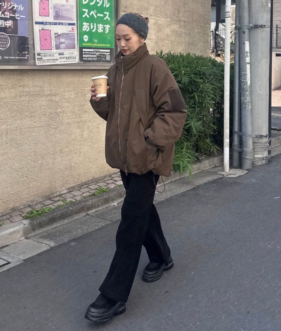 試着のみ！　チャオパニックティピー　PONさん　スタンドカラージャケット