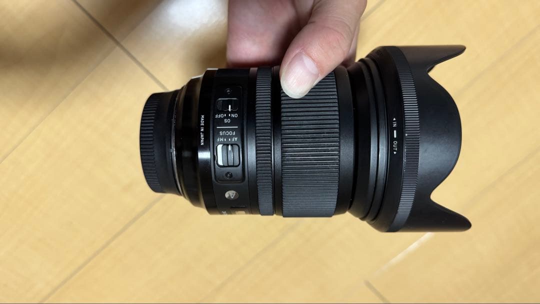 SIGMA 24-105 F4 Artレンズ ニコン Fマウント plフィルター