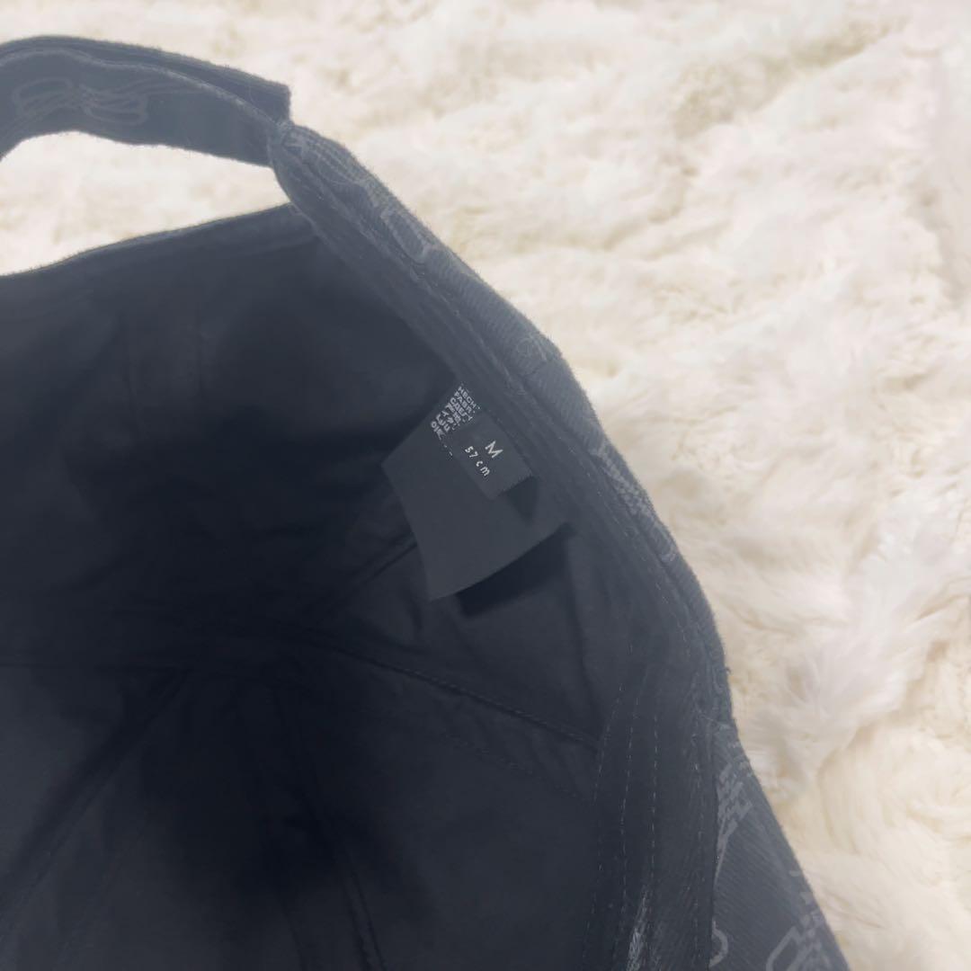 BALENCIAGA モノグラム ロゴ BB ブラック キャップ