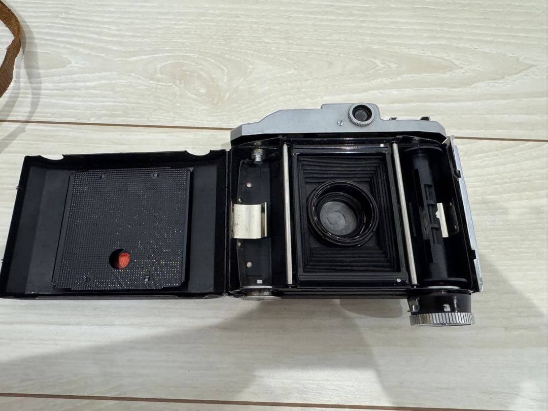 konica コニカ 小西六 Pearl II 革ケース付き