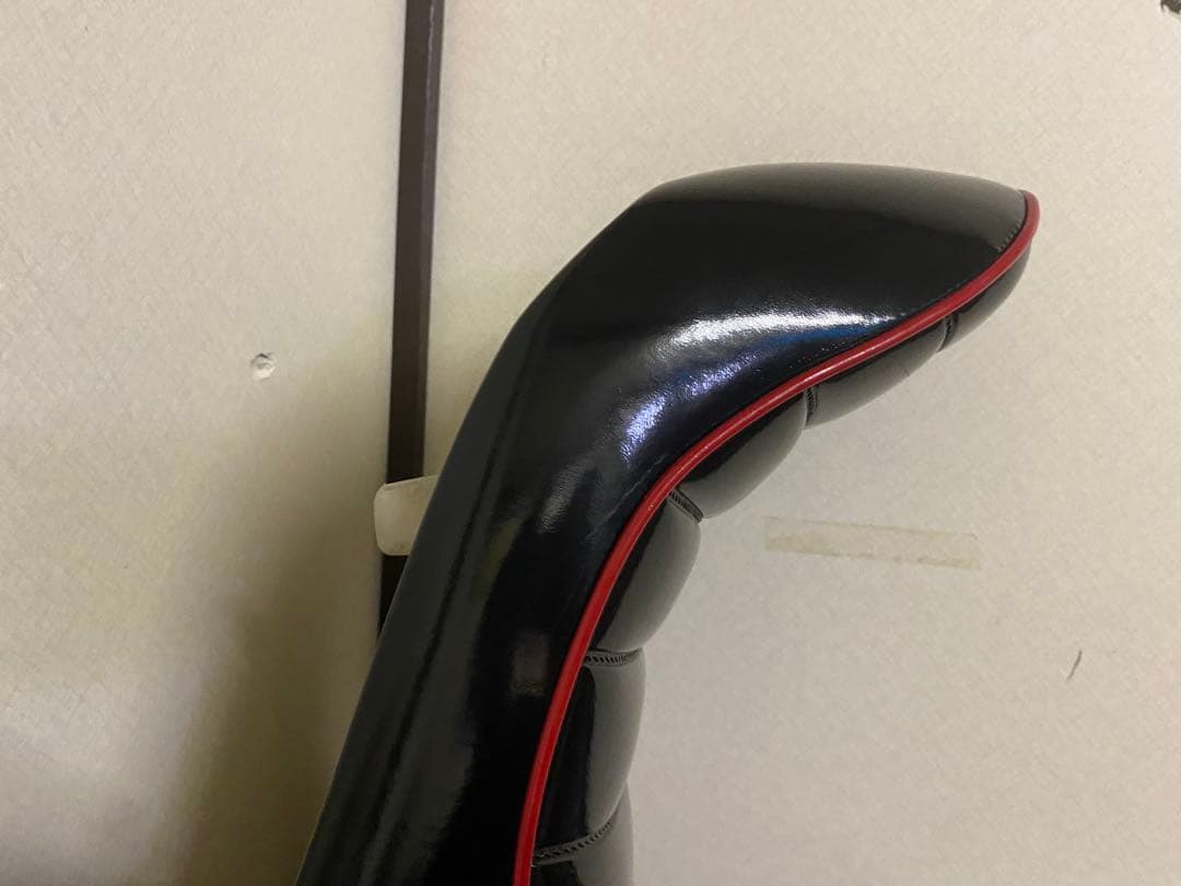 haluhalu。YAMAHA バイクシート 黒 赤 XJR400
