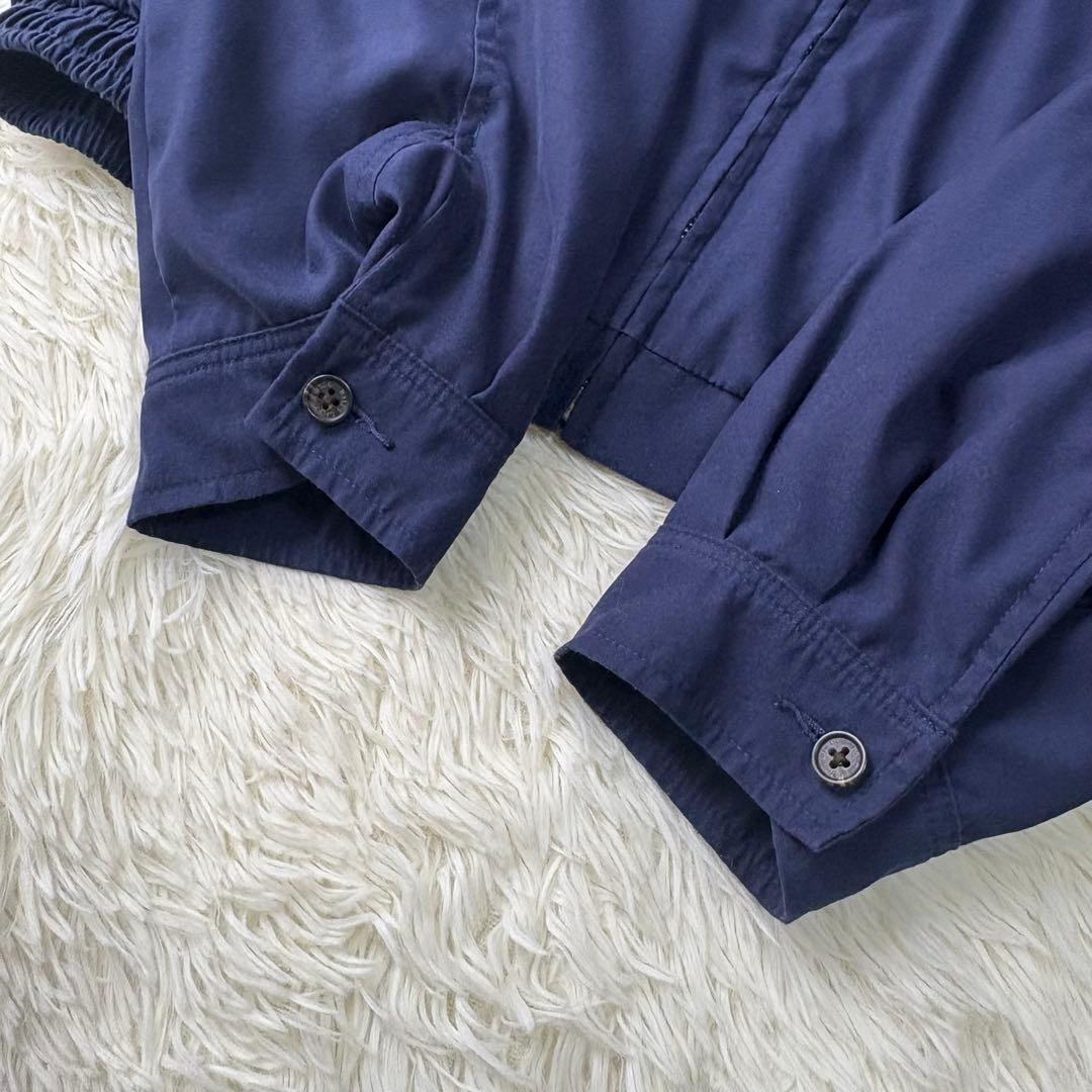 美品90s ポロバイラルフローレン　ピーススキン　スイングトップ　ネイビー　L