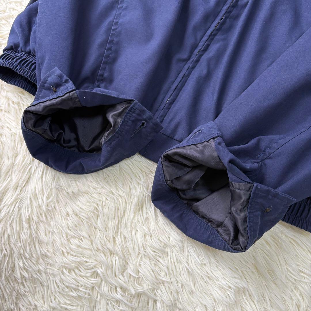 美品90s ポロバイラルフローレン　ピーススキン　スイングトップ　ネイビー　L