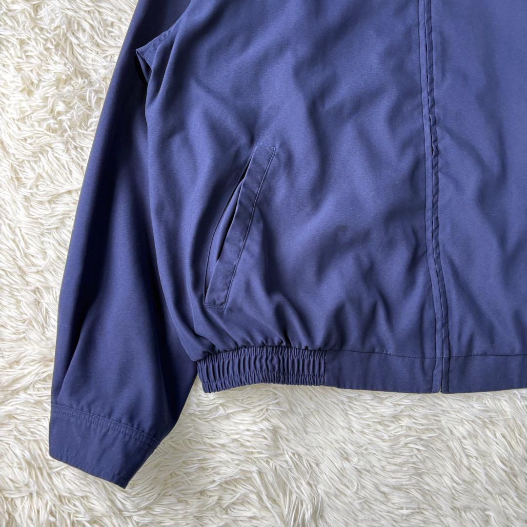 美品90s ポロバイラルフローレン　ピーススキン　スイングトップ　ネイビー　L