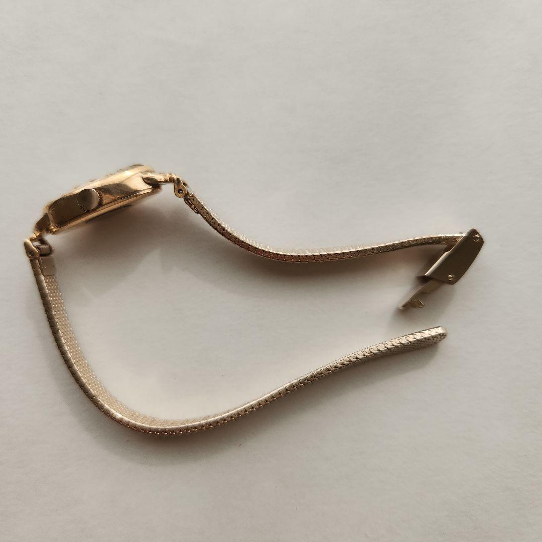 アガットオーバルフェイスジュエリーウォッチ