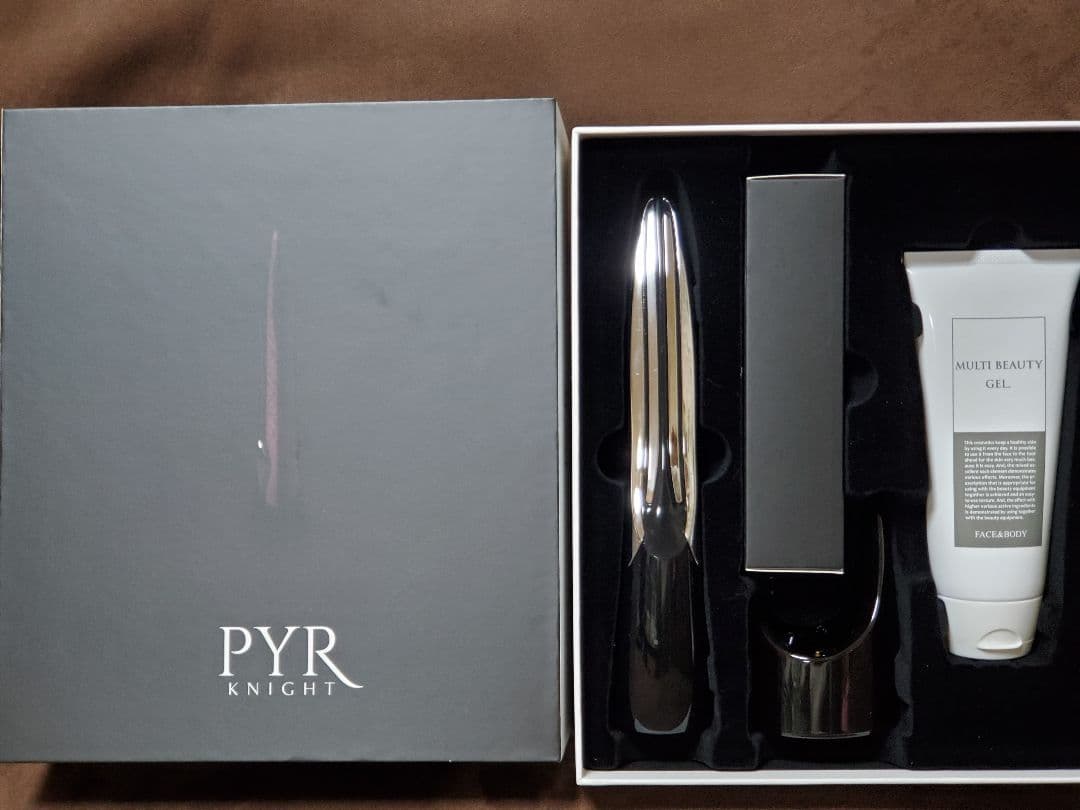 【新品同様】PYR KNIGHT 正規品 美顔器 & マルチビューティージェル