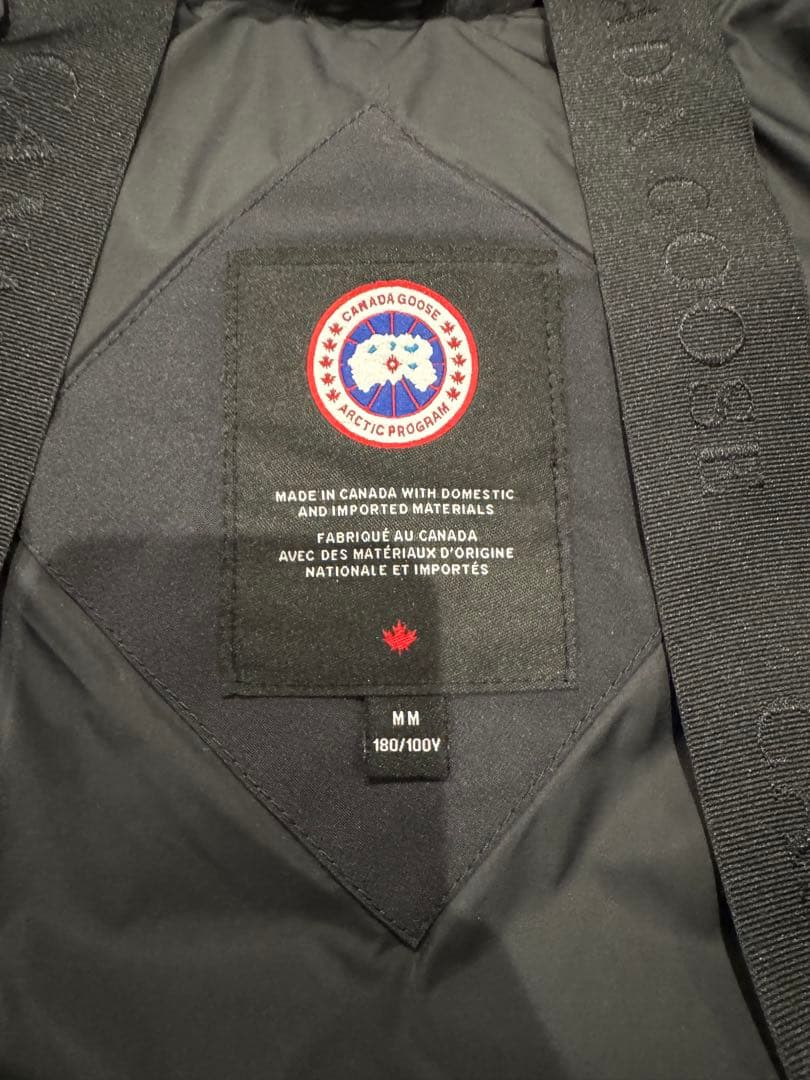 カナダグース ウィンダムパーカ EDIFICE別注 紺色