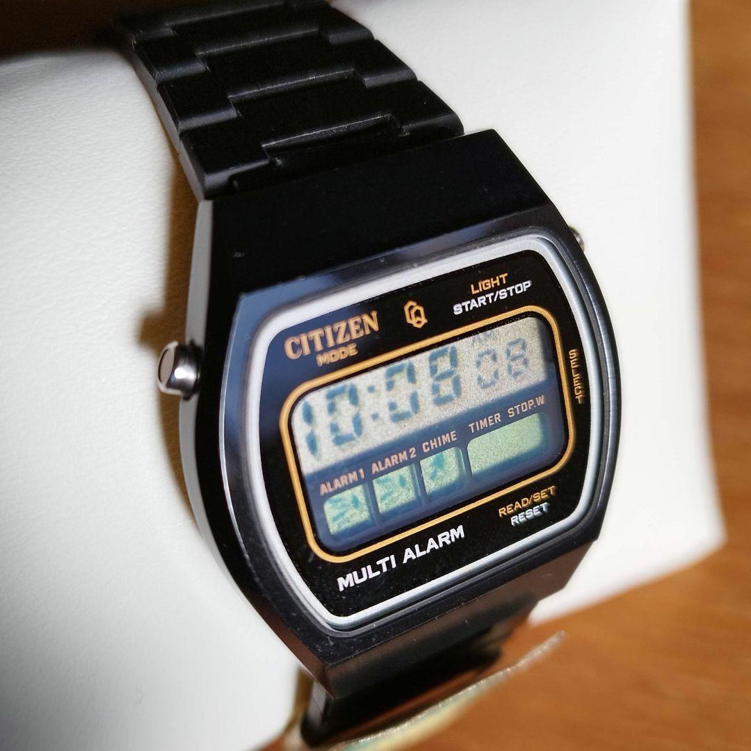 【奇跡のデッドストック】シチズン マルチアラーム4 当時タグ付 未使用　ライト◯