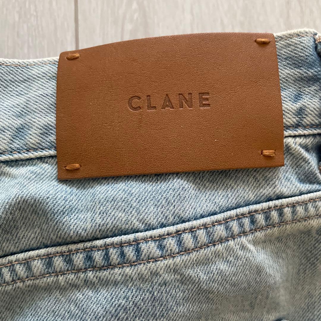 広瀬すず×CLANE TUCK WIDE DENIM PANTS