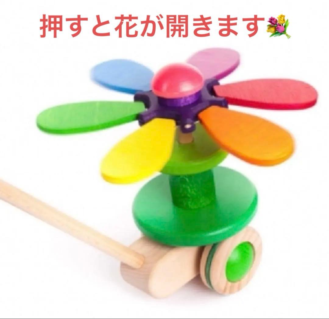 木製知育玩具　バヨ社　ボーネルンド　プッシュトイ　エドインター　木琴