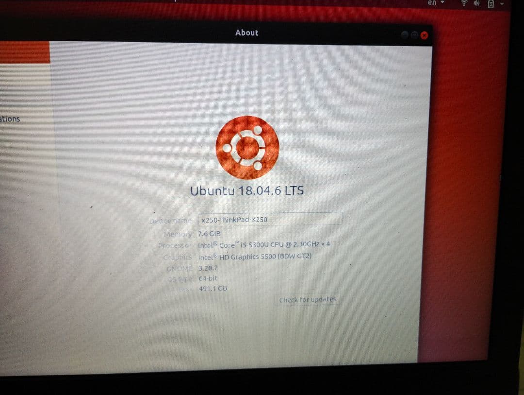 [値下げ] Lenovo Thinkpad x250 キーボード不良 天板ラベル