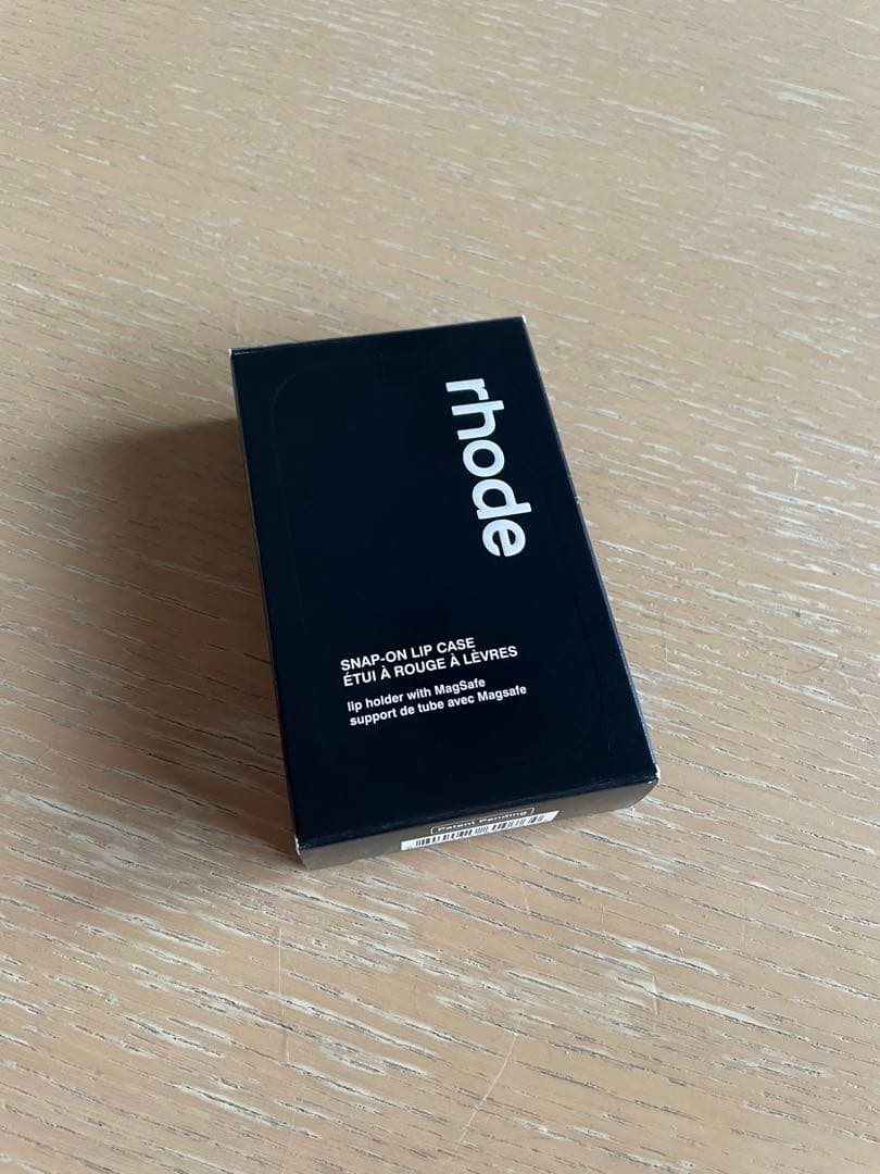 確実正規品 rhode マグセーフ対応リップホルダー ブラック 新品
